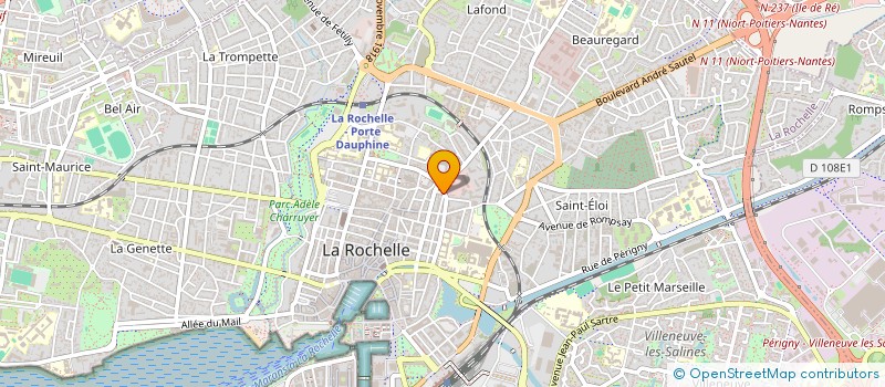 localisation de l'entreprise ZELTIS FINANCE  LA ROCHELLE