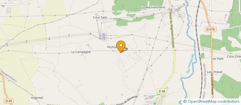 localisation de l'entreprise ZELYA  COQUAINVILLIERS