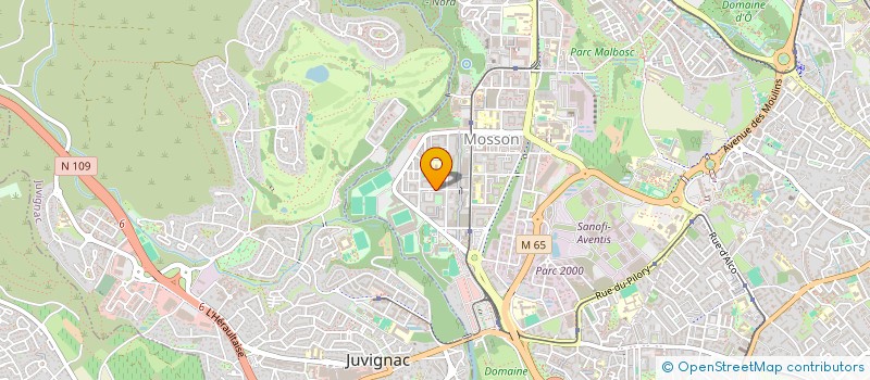 localisation de l'entreprise ZELYNVEST  MONTPELLIER