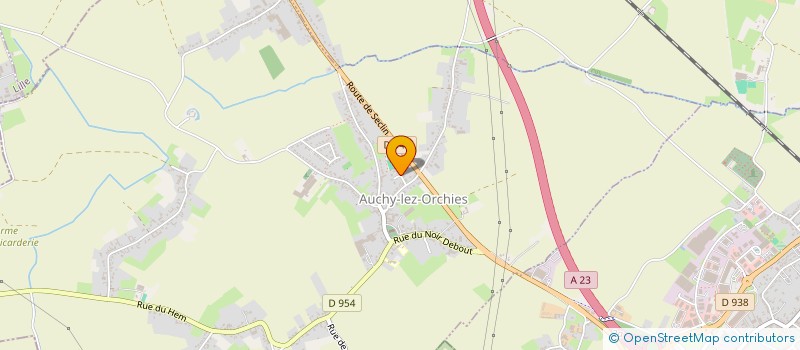localisation de l'entreprise ZEM  AUCHY-LEZ-ORCHIES