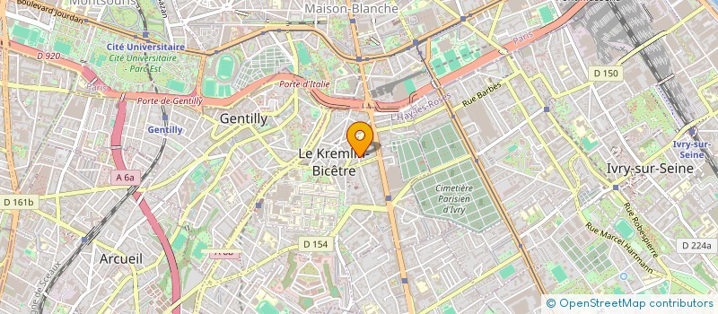 localisation de l'entreprise ZEM-ZEM à LE KREMLIN-BICETRE