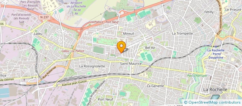 localisation de l'entreprise ZEM ZEM  LA ROCHELLE