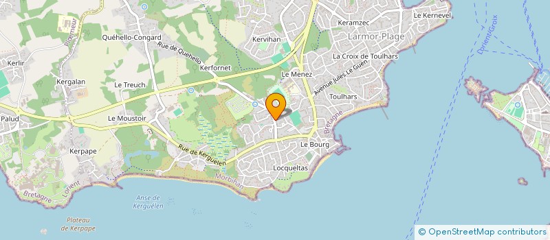 localisation de l'entreprise ZEMATA  LARMOR-PLAGE