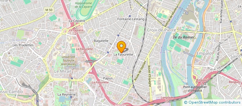 localisation de l'entreprise ZEMMAR BAT à TOULOUSE