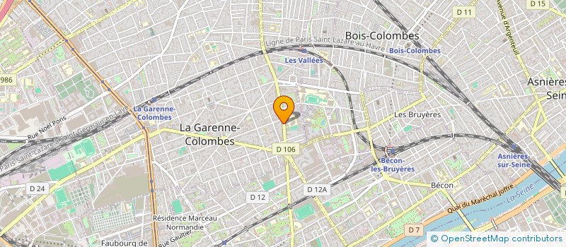 localisation de l'entreprise ZEMOCO à LA GARENNE-COLOMBES