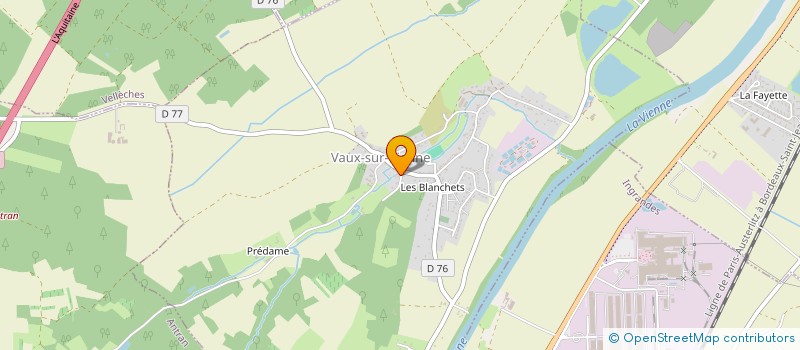 localisation de l'entreprise ZEMORA-FERRY  VAUX-SUR-VIENNE