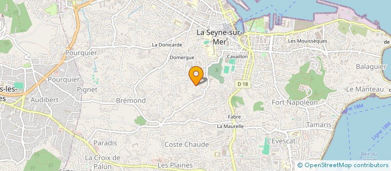 localisation de l'entreprise ZEMOTOSHOP à LA SEYNE-SUR-MER