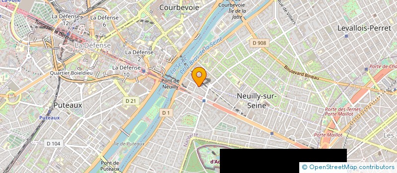 localisation de l'entreprise ZEN à NEUILLY-SUR-SEINE