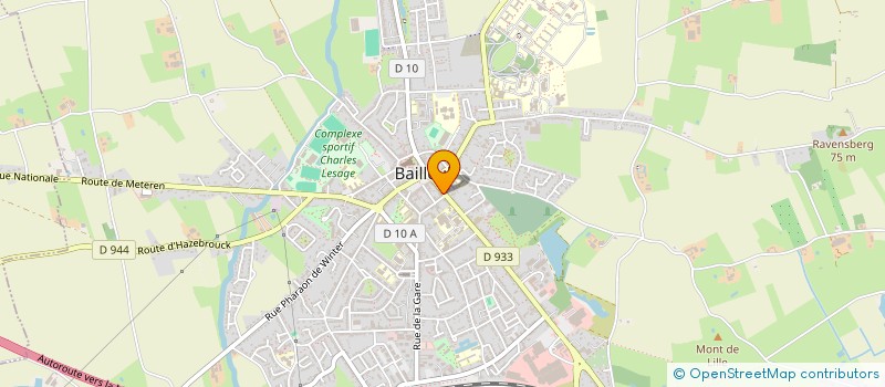 localisation de l'entreprise ZEN à BAILLEUL