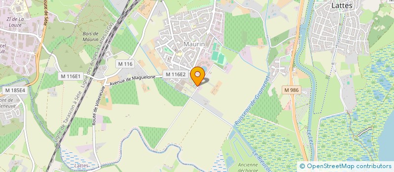 localisation de l'entreprise ZEN à LATTES