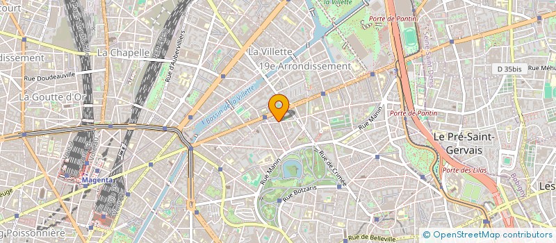 localisation de l'entreprise ZEN  PARIS