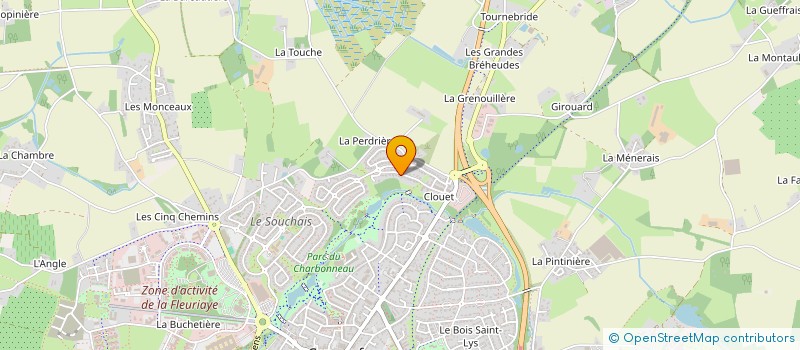 localisation de l'entreprise ZEN  CARQUEFOU