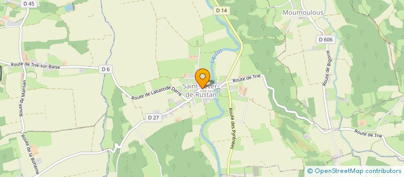 localisation de l'entreprise ZEN ALTITUDE  SAINT-SEVER-DE-RUSTAN