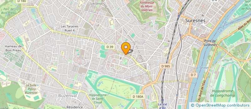 localisation de l'entreprise ZEN AMBIANCE à SURESNES