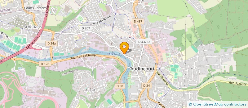 localisation de l'entreprise ZEN ATTITUDE à EXINCOURT