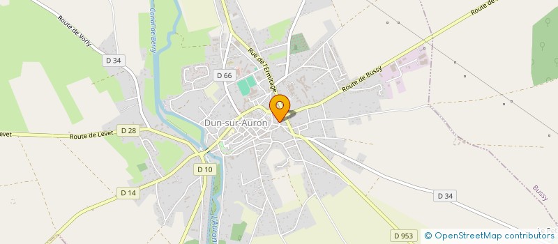 localisation de l'entreprise ZEN ATTITUDE SOPHROLOGIE ET LA BULLE DES EMOTIONS  DUN-SUR-AURON