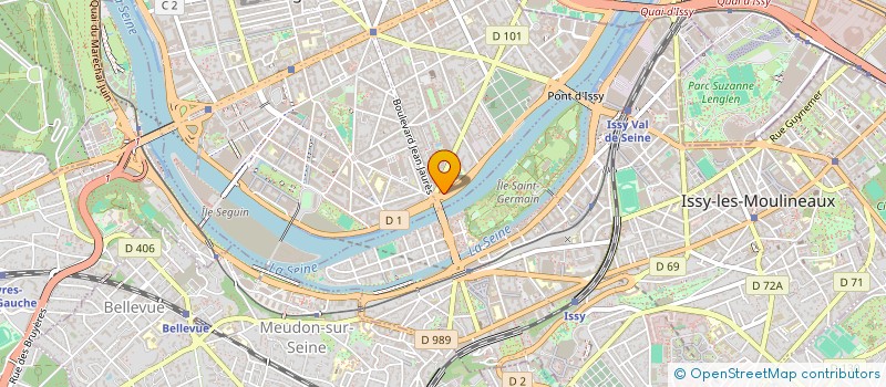 localisation de l'entreprise ZEN ATTITUDE SPA à BOULOGNE-BILLANCOURT