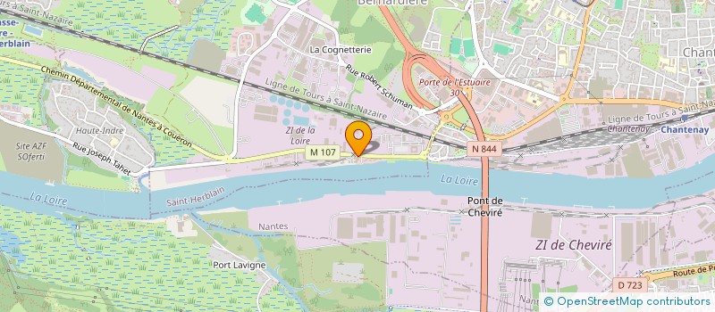 localisation de l'entreprise ZEN BATI PRO à SAUTRON