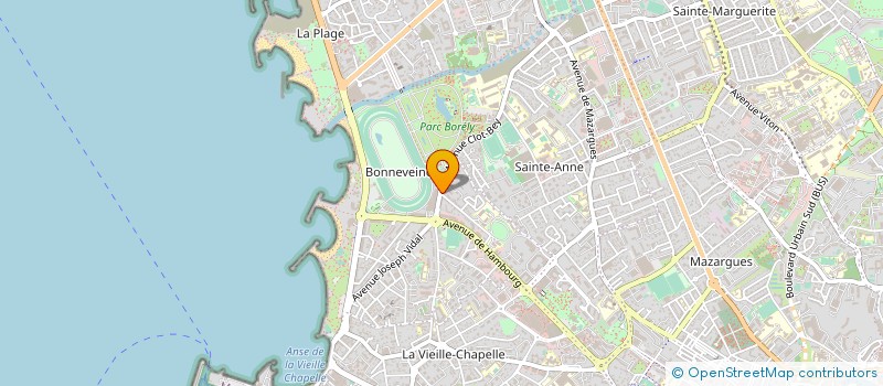 localisation de l'entreprise ZEN BORELY à MARSEILLE