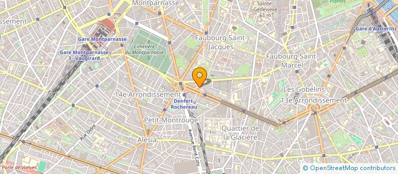 localisation de l'entreprise ZEN BOUGIES PARIS  PARIS 14