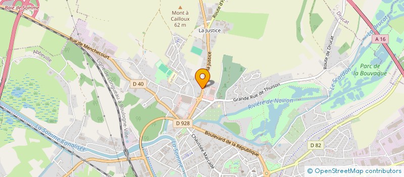 localisation de l'entreprise ZEN BTP à ABBEVILLE