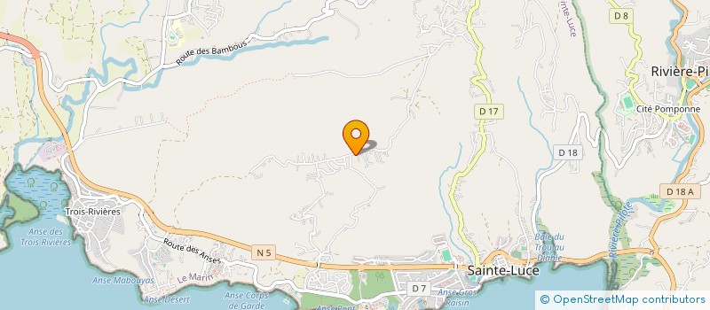 localisation de l'entreprise ZEN BTP  SAINTE-LUCE