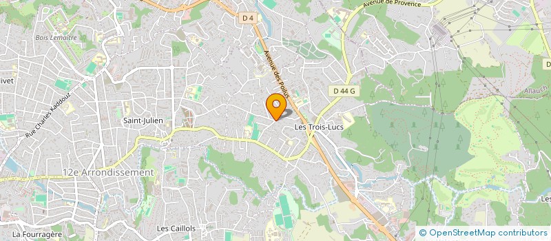 localisation de l'entreprise ZEN BUDO CLUB à MARSEILLE