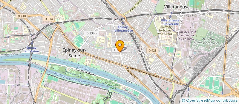 localisation de l'entreprise ZEN CAR à EPINAY-SUR-SEINE