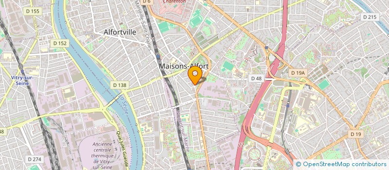 localisation de l'entreprise ZEN COIFFURE  MAISONS-ALFORT