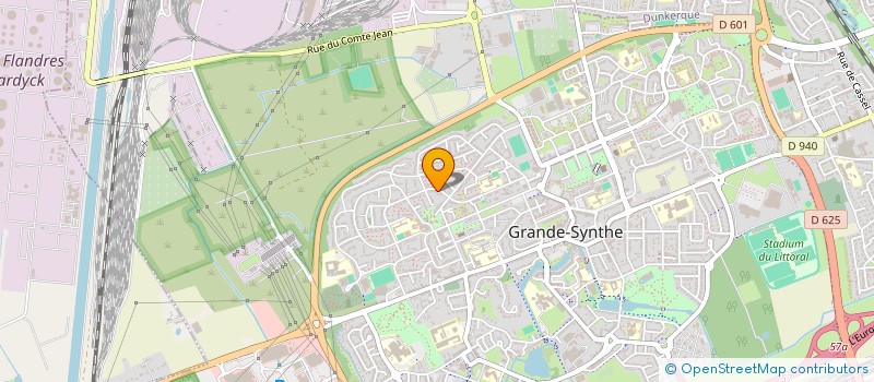 localisation de l'entreprise ZEN CONCEPT à GRANDE-SYNTHE