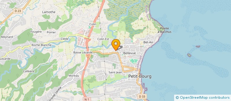 localisation de l'entreprise ZEN CONSULTING à PETIT-BOURG