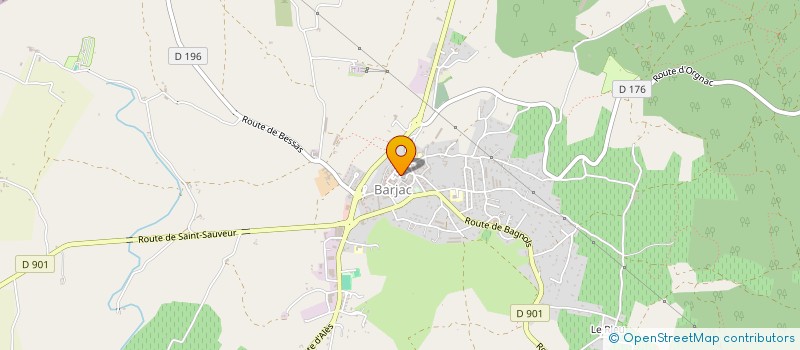 localisation de l'entreprise ZEN DEVELOPPEMENT à BARJAC