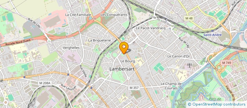localisation de l'entreprise ZEN EMOI à LAMBERSART