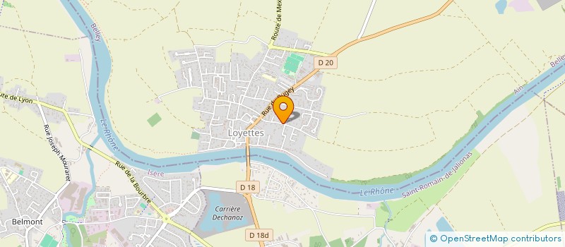 localisation de l'entreprise ZEN EN MOUVEMENT  LOYETTES