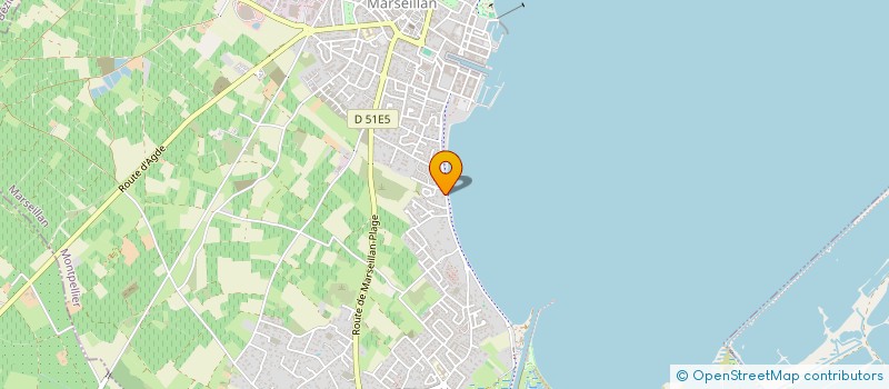 localisation de l'entreprise ZEN'ERGIE  MARSEILLAN