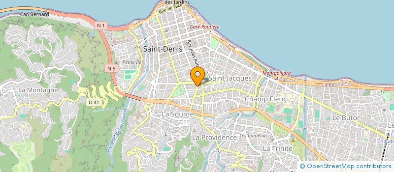 localisation de l'entreprise ZEN ET SENS  SAINT-DENIS