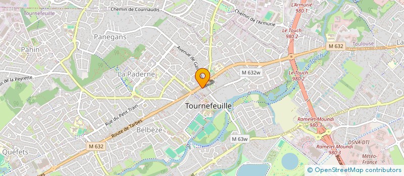 localisation de l'entreprise ZEN EXPERTISES à TOURNEFEUILLE