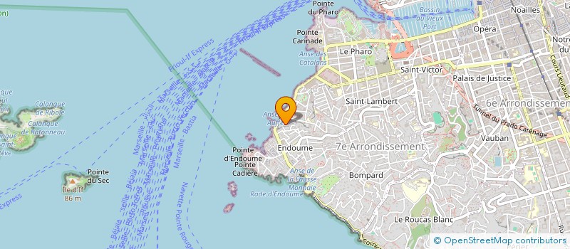 localisation de l'entreprise ZEN FITNESS SAS à MARSEILLE