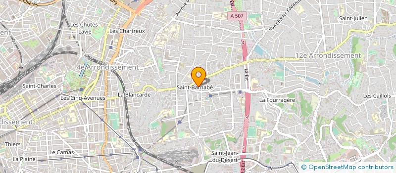 localisation de l'entreprise ZEN FORM à MARSEILLE