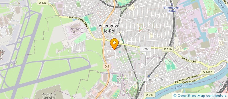 localisation de l'entreprise ZEN FRAIS  VILLENEUVE-LE-ROI