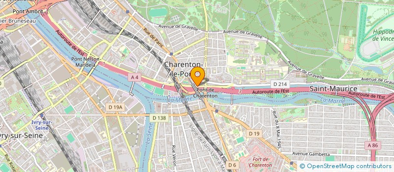 localisation de l'entreprise ZEN GROUP  CHARENTON-LE-PONT