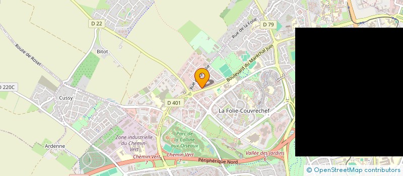 localisation de l'entreprise ZEN HAMMAN à CAEN