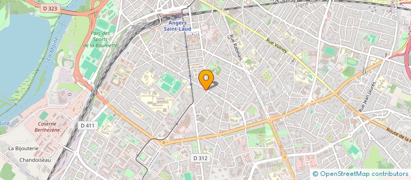 localisation de l'entreprise ZEN IMMO à ANGERS