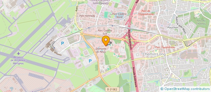 localisation de l'entreprise ZEN-INVEST  MERIGNAC