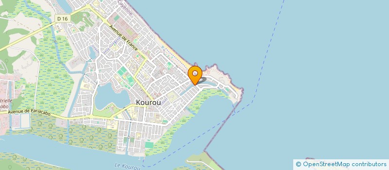 localisation de l'entreprise ZEN NATURE  KOUROU