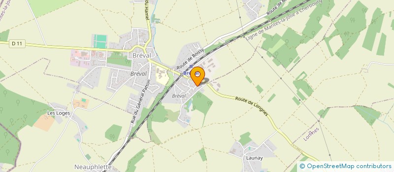 localisation de l'entreprise ZEN & NET  NEAUPHLETTE