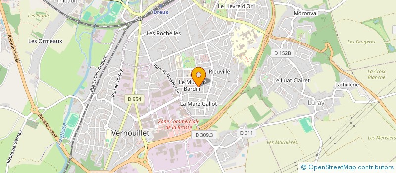 localisation de l'entreprise ZEN NETTOYAGE à CHARTRES