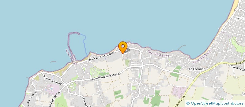 localisation de l'entreprise ZEN OCEAN à LA PLAINE-SUR-MER