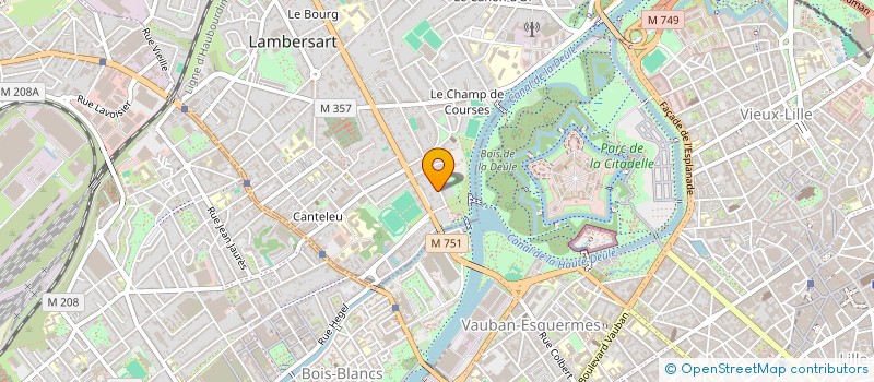 localisation de l'entreprise ZEN OSTEO à LAMBERSART