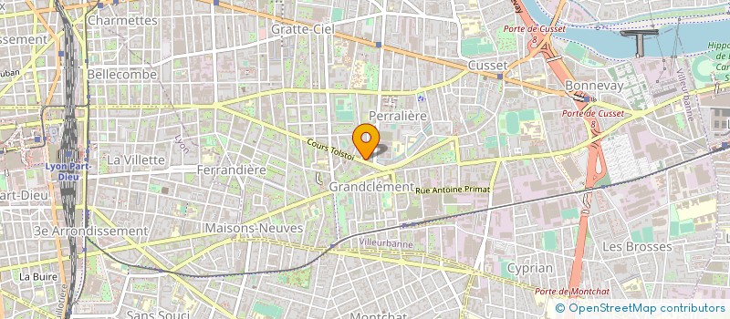 localisation de l'entreprise ZEN PERFORMANCE  VILLEURBANNE